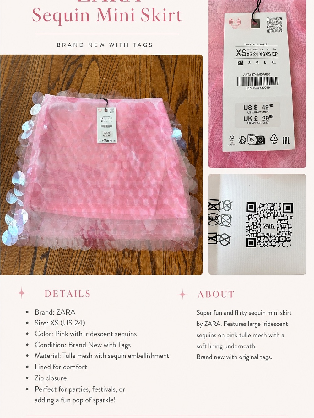 Intimates subcategory selection